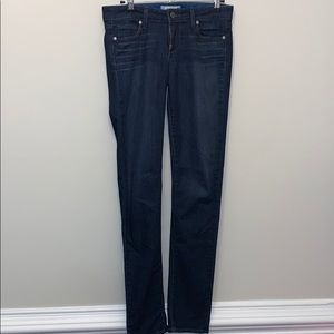PAIGE Women's Skinny Jeans - Dark Blue